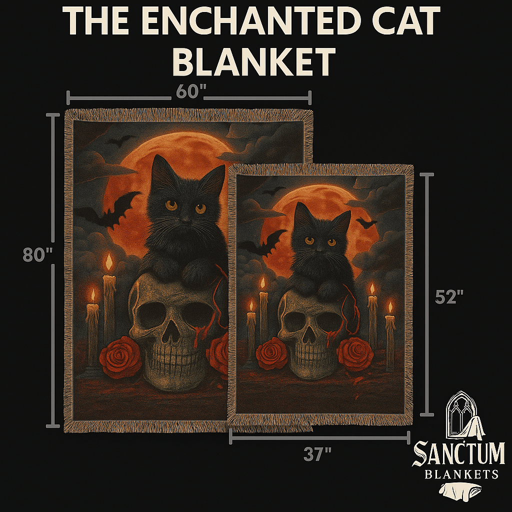 The Enchanted Cat Blanket